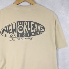 画像2: 90's BIG HED USA製 "NEW ORLEANS" アートプリントTシャツ XL (2)