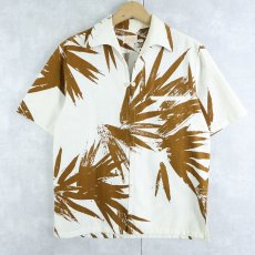 画像1: 70's Ka Lani 総柄 ジップアロハシャツ (1)