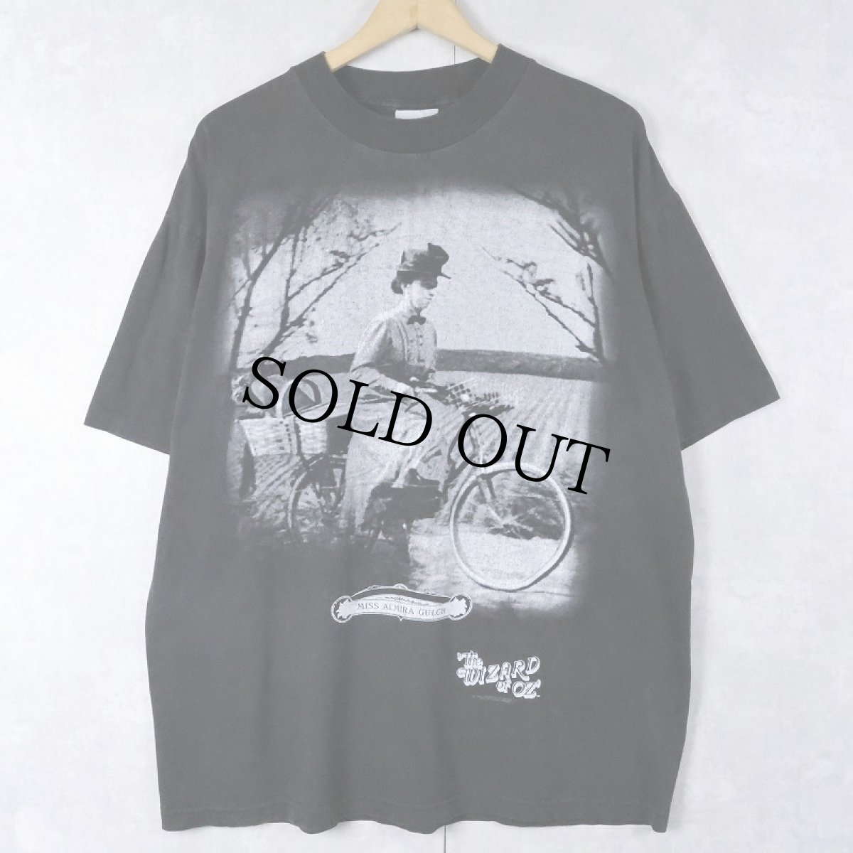 画像1: 90's STANLEY DESANTIS USA製 "The Wizard of Oz Miss Almira Gulch" ミュージカル映画プリントTシャツ BLACK L (1)