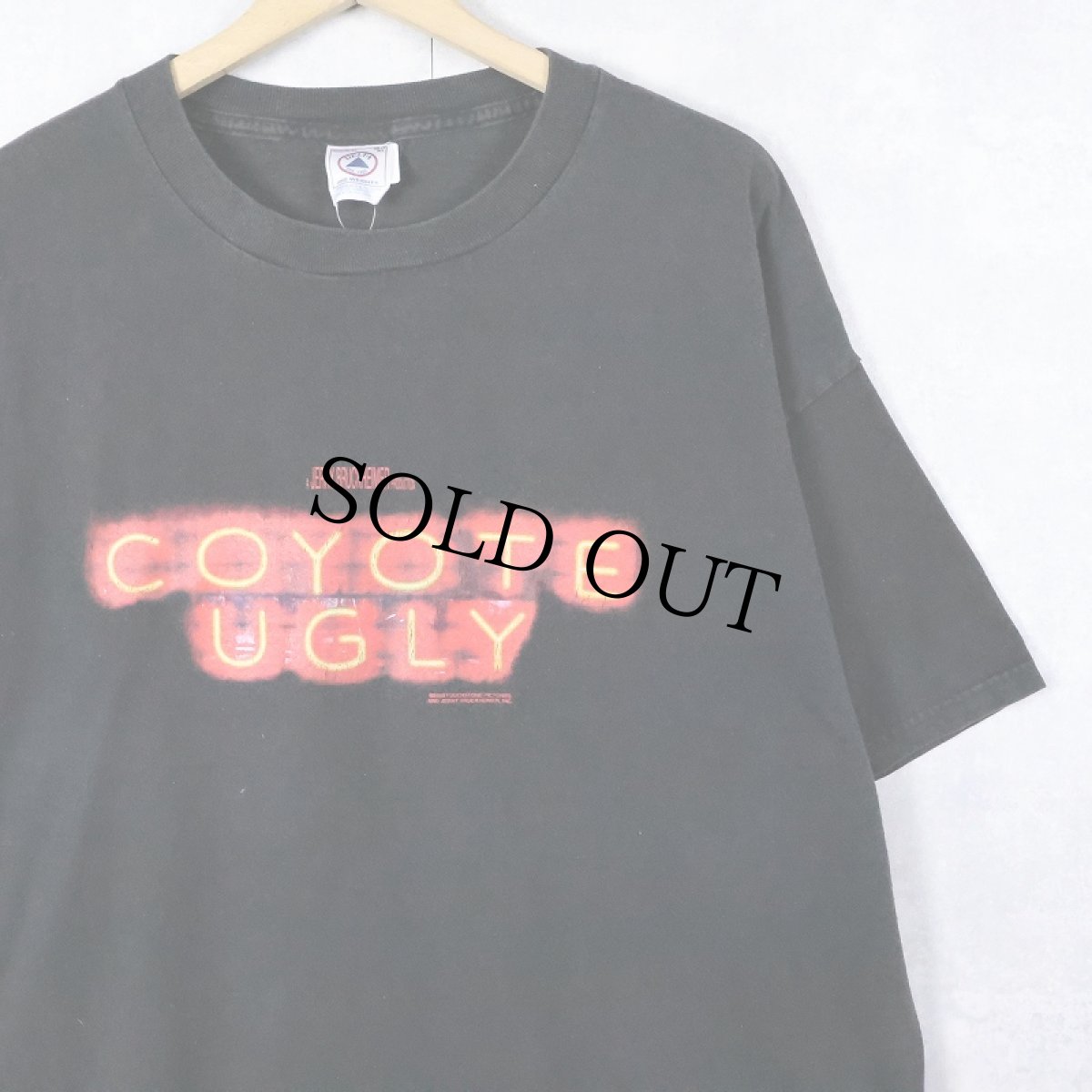 画像1: 2000's Coyote Ugly ロマンスコメディー映画プリントTシャツ BLACK XL (1)