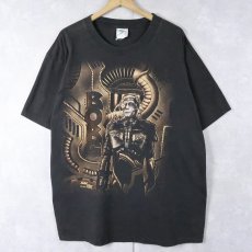 画像1: 90's STAR TREK The Next Generation USA製 "BORG" SFテレビドラマプリントＴシャツ BLACK XL (1)