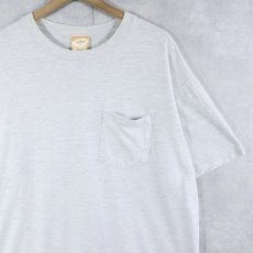 画像1: 90's L.L.Bean by RUSSELL ATHLETIC USA製 無地 ポケットTシャツ L (1)