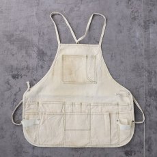 画像1: VINTAGE コットンダックエプロン (1)