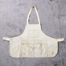 画像1: VINTAGE コットンダックエプロン (1)