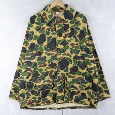 画像1: 70's SAFBAK ダックハンターカモ柄 コットンハンティングジャケット (1)