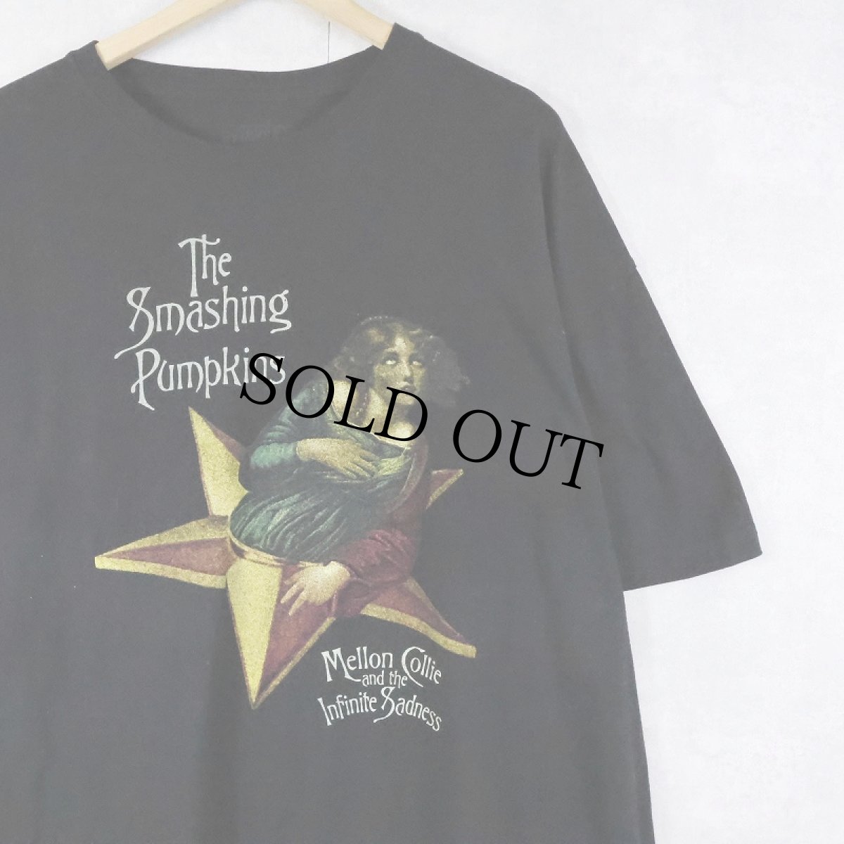画像1: The Smashing Pumpkins "Mellon Collie And The Infinite Sadness" オルタナロックバンドTシャツ BLACK XXL (1)