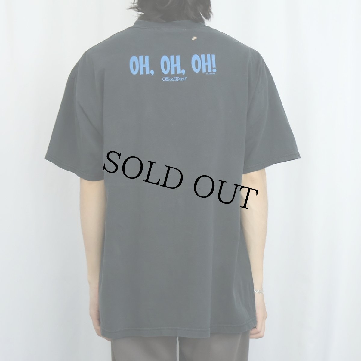 画像4: 2000's Office Space "IF THINGS GO WELL,..." コメディ映画プリントTシャツ XL (4)