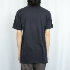 画像3: 80〜90's Nucletron 医療機器メーカー プリントTシャツ BLACK (3)