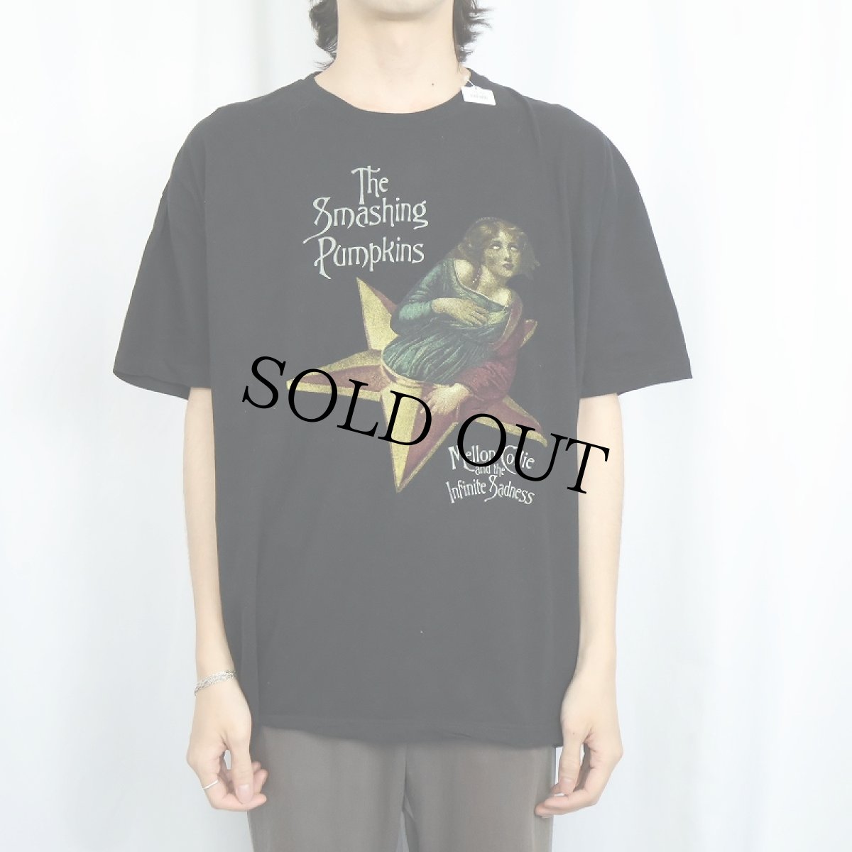 画像2: The Smashing Pumpkins "Mellon Collie And The Infinite Sadness" オルタナロックバンドTシャツ BLACK XXL (2)