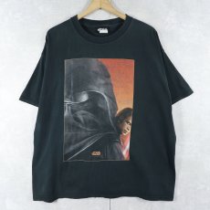 画像1: STAR WARS SF映画プリントＴシャツ BLACK XL (1)