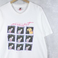 画像1: 90's USA製 Mayfest 犬プリントTシャツ L (1)