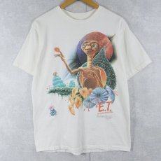 画像1: 90's E.T. SF映画プリントＴシャツ (1)