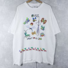 画像1: Saint Louis Zoo "BUG" 虫プリントTシャツ XL (1)
