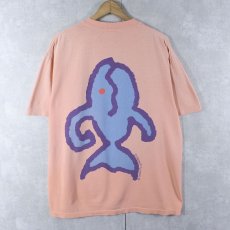 画像1: 90's GRAVITY GRAPHICS USA製 "sailfish marina" 魚イラストプリントTシャツ L (1)