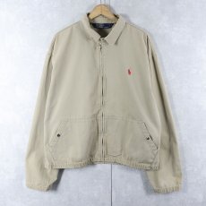 画像1: POLO Ralph Lauren ロゴ刺繍 コットンスイングトップ L (1)