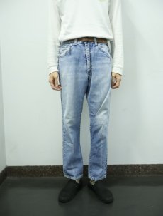 画像2: 60〜70's Lee 101Z サイド黒 デニムパンツ W32 (2)