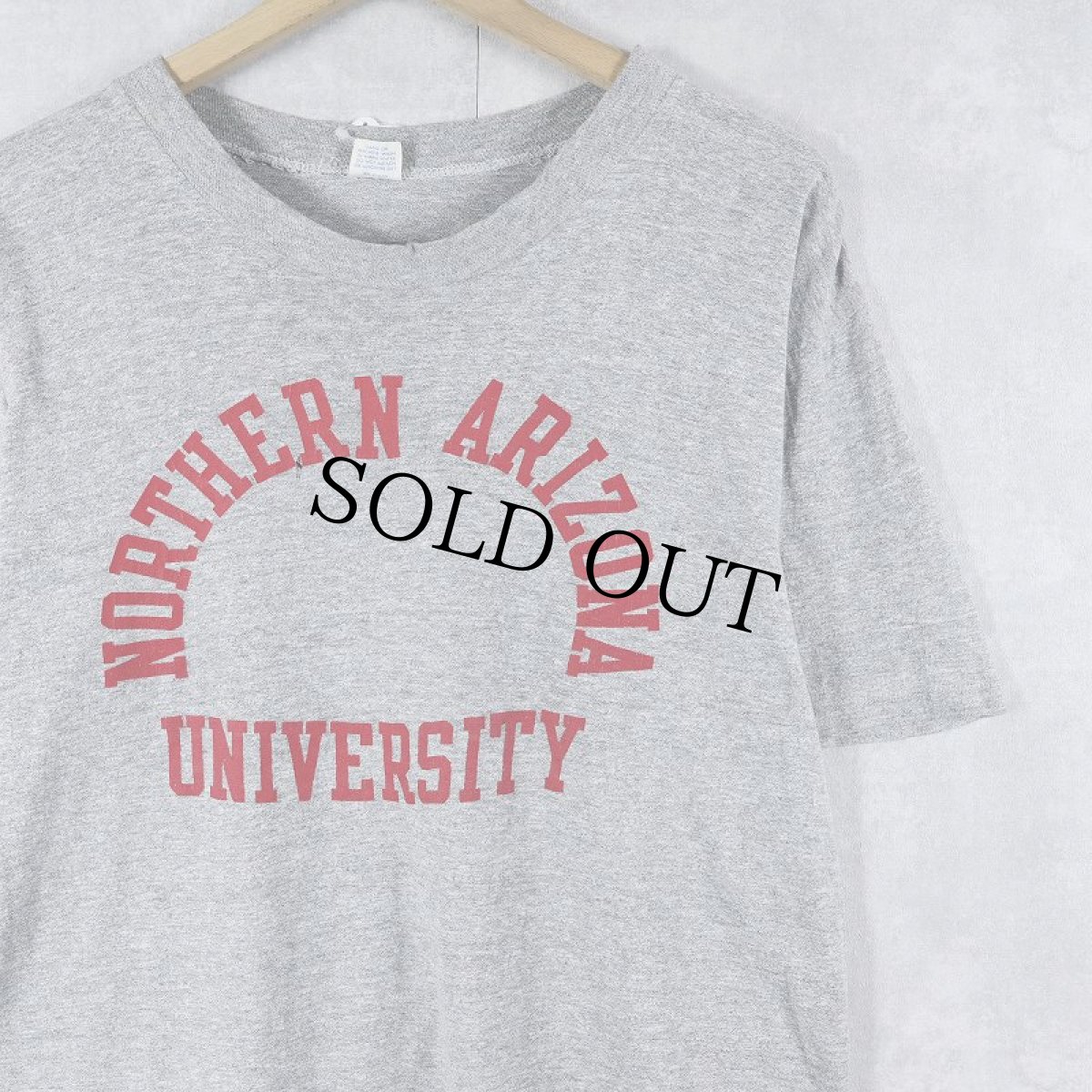 画像1: 70's ARTEX USA製 "NORTHERN ARIZONA UNIVERSITY" プリントTシャツ L (1)