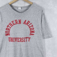 画像1: 70's ARTEX USA製 "NORTHERN ARIZONA UNIVERSITY" プリントTシャツ L (1)