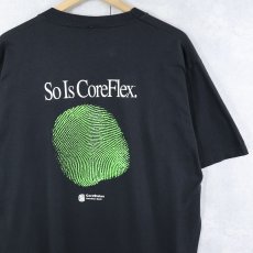 画像2: 90's USA製 "I'm Unique..." 指紋プリントTシャツ BLACK XL (2)