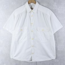 画像1: 90's ARMANI JEANS コットンシャツ S (1)