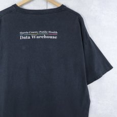 画像2: "got data?" 広告パロディ プリントＴシャツ BLACK (2)