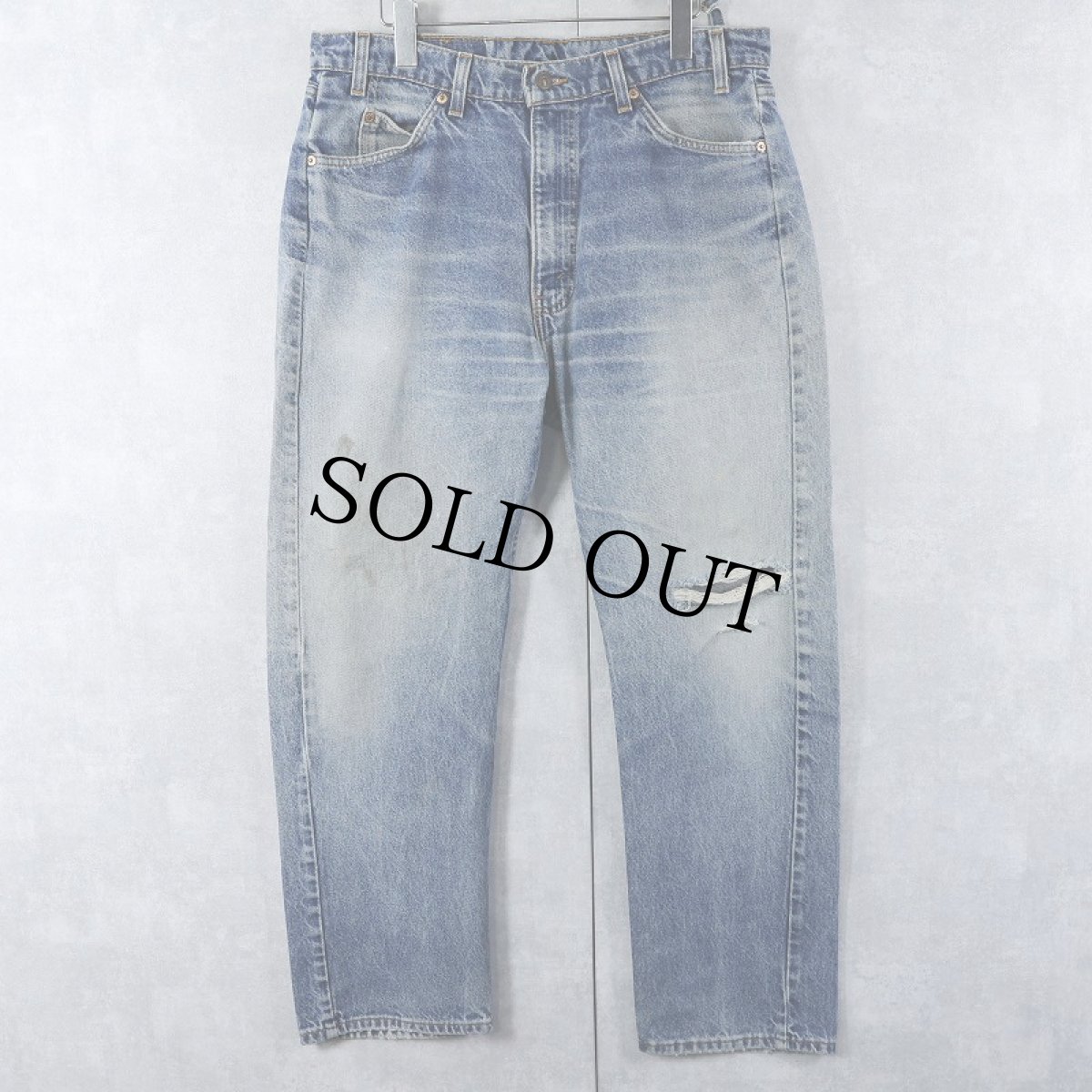 画像2: 90's Levi's 505 USA製 "REGULAR FIT STRAIGHT LEG" デニムパンツ W36 (2)