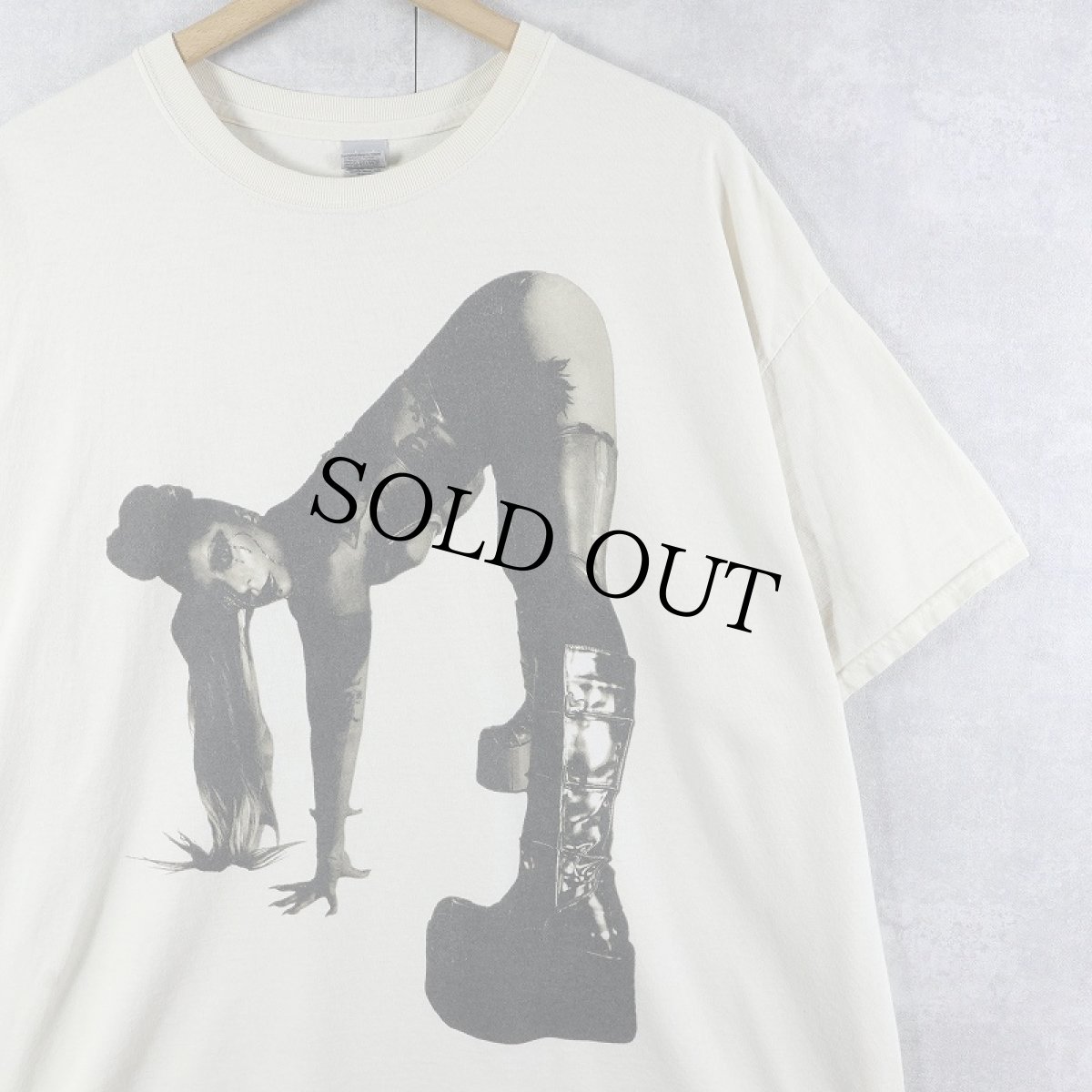 画像1: LADY GAGA "BE FREE" ミュージシャンTシャツ XL (1)