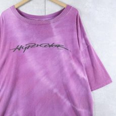 画像1: 90's Hypercolor USA製 特殊染料 プリントTシャツ XL (1)