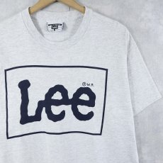 画像1: 90's Lee USA製 ロゴプリントTシャツ L (1)