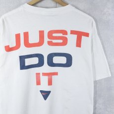 画像2: 90〜2000's NIKE "JUST DO IT" ロゴプリントTシャツ M (2)