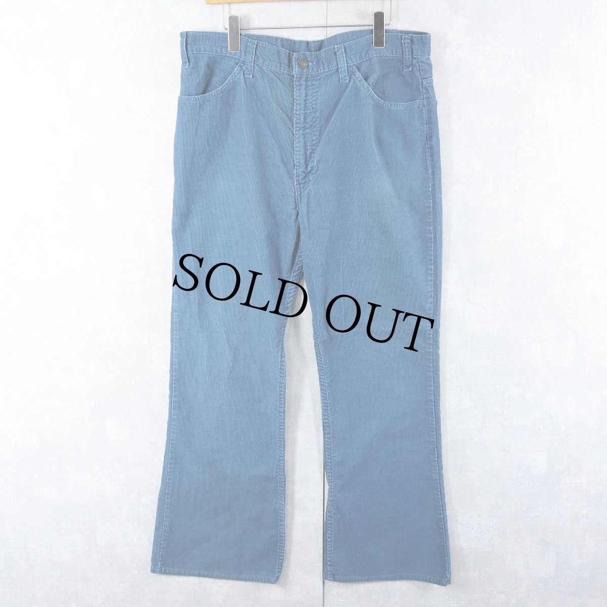 画像2: 70's Levi's 646 コーデュロイフレアパンツ W37 (2)