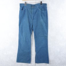 画像2: 70's Levi's 646 コーデュロイフレアパンツ W37 (2)