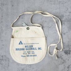 画像1: VINTAGE "Nielsen Building Materials, Inc." キャンバスツールエプロン (1)