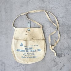 画像1: VINTAGE "Nielsen Building Materials, Inc." キャンバスツールエプロン (1)