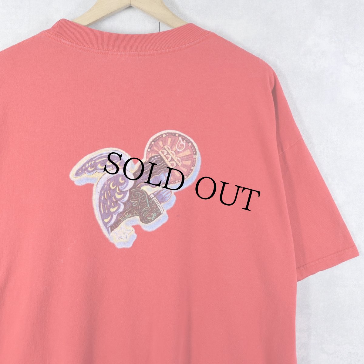 画像2: 2000 SANTANA ラテンロックバンドTシャツ XL (2)