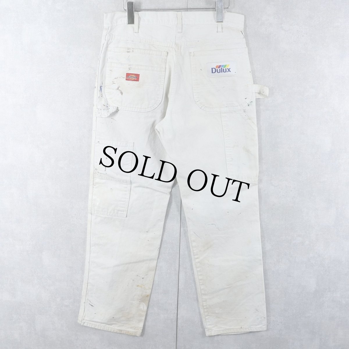 画像3: Dickies × Dulux ペンキペイント ペインターパンツ W31 (3)