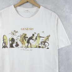 画像1: 2000's Genesis "A Trick of the Tail" ロックバンド アルバムプリントTシャツ M (1)