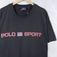 画像1: 90's POLO SPORT Ralph Lauren ロゴプリントTシャツ XL (1)