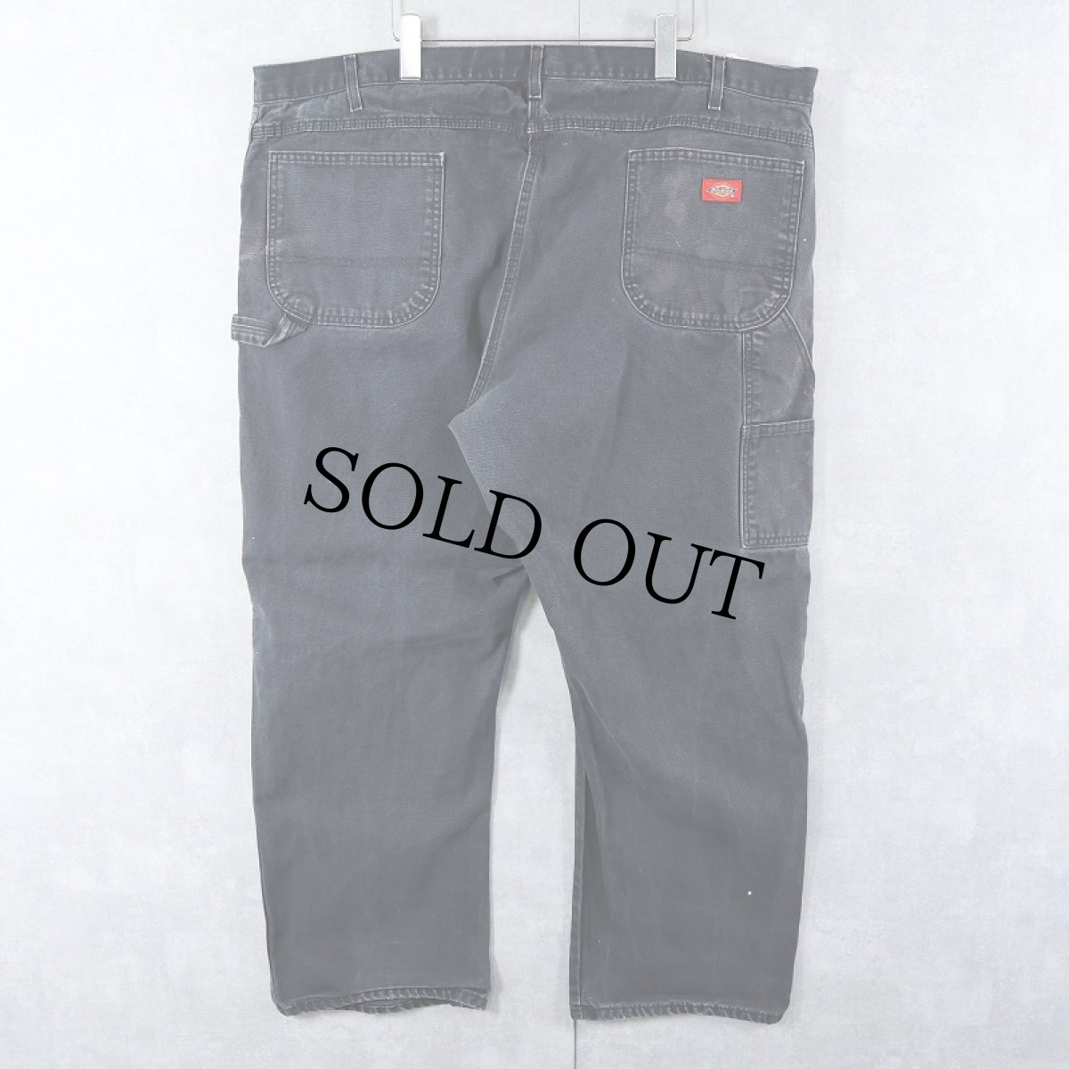 画像3: Dickies ペンキペイント ダックペインターパンツ BLACK W45 (3)