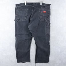 画像3: Dickies ペンキペイント ダックペインターパンツ BLACK W45 (3)