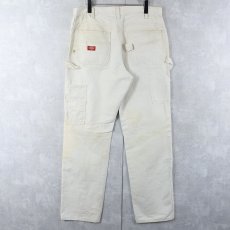 画像2: Dickies ダブルニー ペインターパンツ W33 (2)