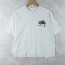 画像2: 90's FRUIT OF THE LOOM USA製 ロゴプリントTシャツ M (2)