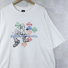 画像1: Sunday Drive Records インディーレーベルプリント カットオフTシャツ 2XL (1)