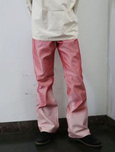 画像2: Just Cavalli ITALY製 グラデーションカラー フレアパンツ W33 (2)