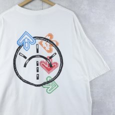 画像2: Sunday Drive Records インディーレーベルプリント カットオフTシャツ 2XL (2)