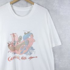 画像1: 2000's SERGUEI  アートプリントTシャツ (1)