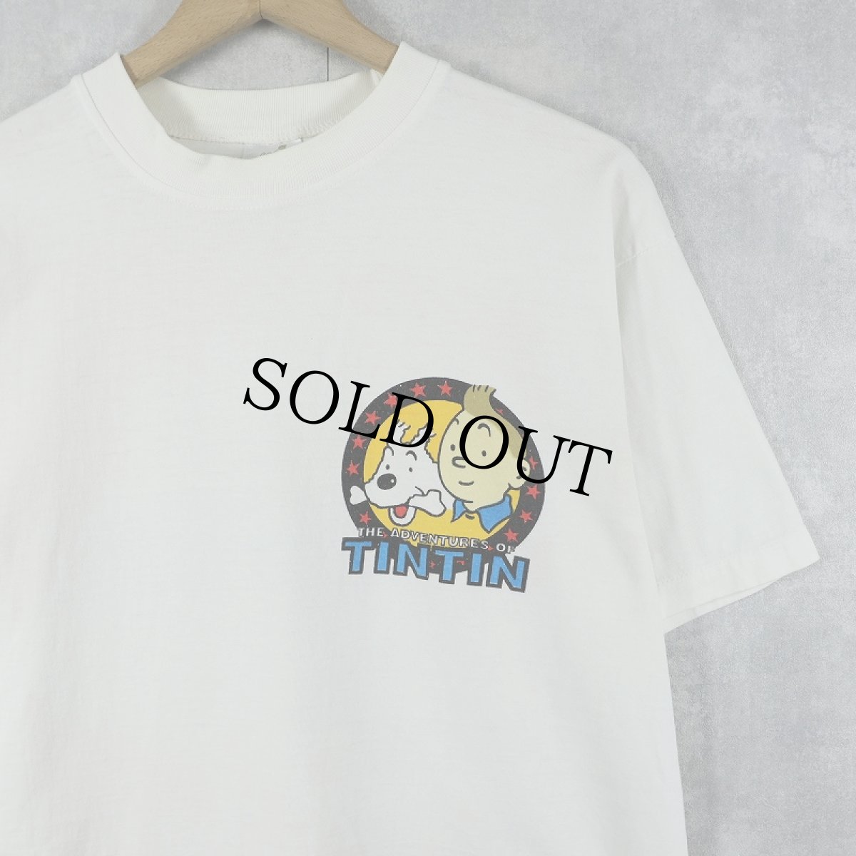 画像2: TINTIN タイタンの冒険 コミックプリントTシャツ (2)