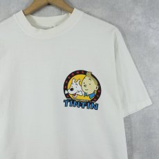 画像2: TINTIN タイタンの冒険 コミックプリントTシャツ (2)