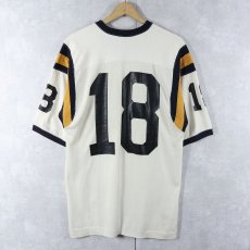 画像2: 70's CHAMPION PRODUCTS INC USA製 "18" ナンバリング フットボールTシャツ SIZE40 (2)