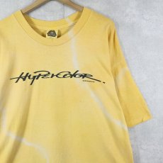 画像1: 90's Hypercolor USA製 特殊染料 プリントTシャツ XL (1)